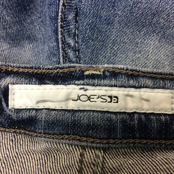 Joe's Destroyed Rolled Jean Bermuda shorts Klum wash Size W28 - Picture 12 of 14